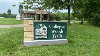 The Muskingum Valley Park District - Collegial Woods Trails